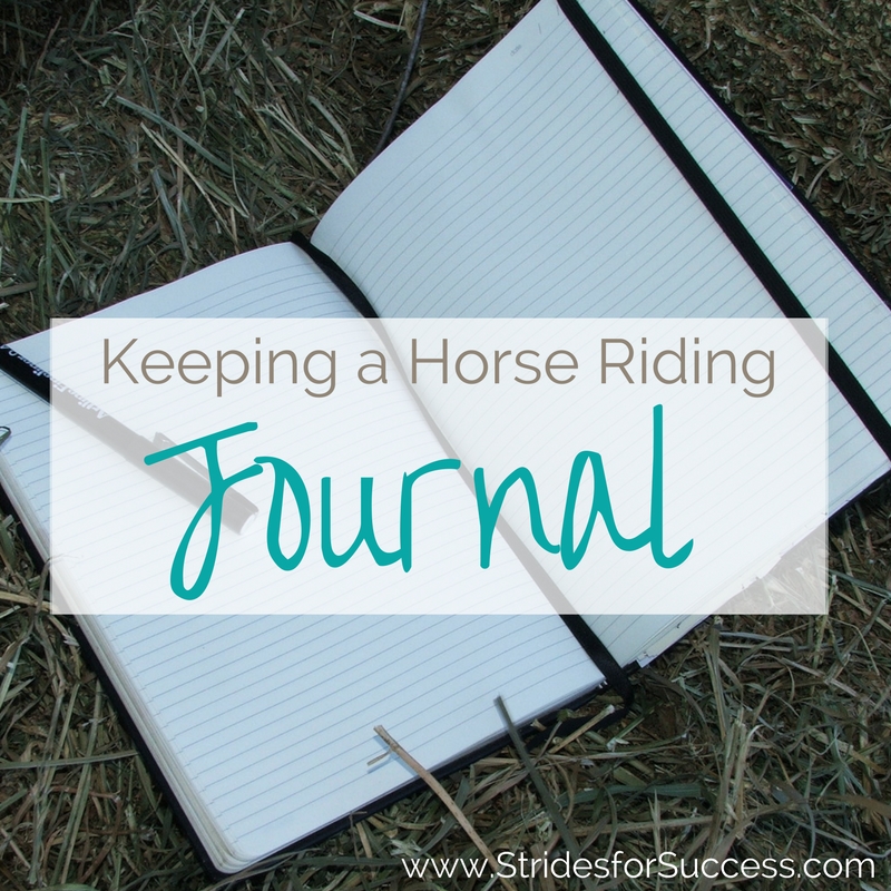 Keeping a Horse Riding Journal