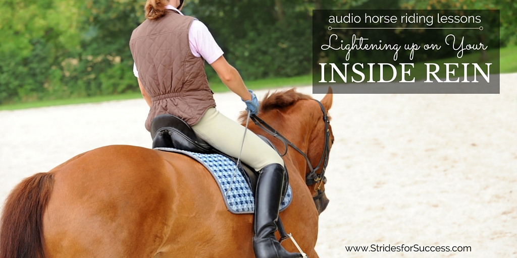 Lightening Up on Your inside Rein