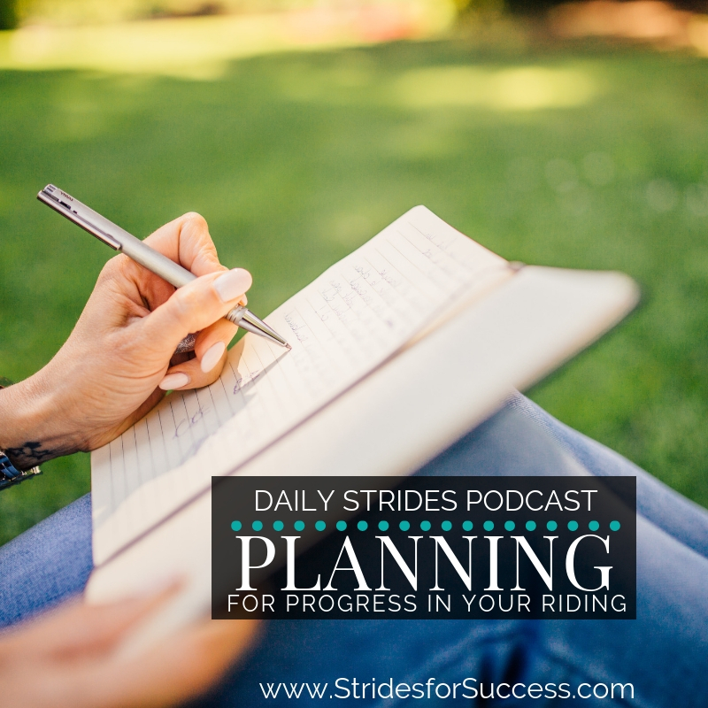 Planning for Progress in Your Riding