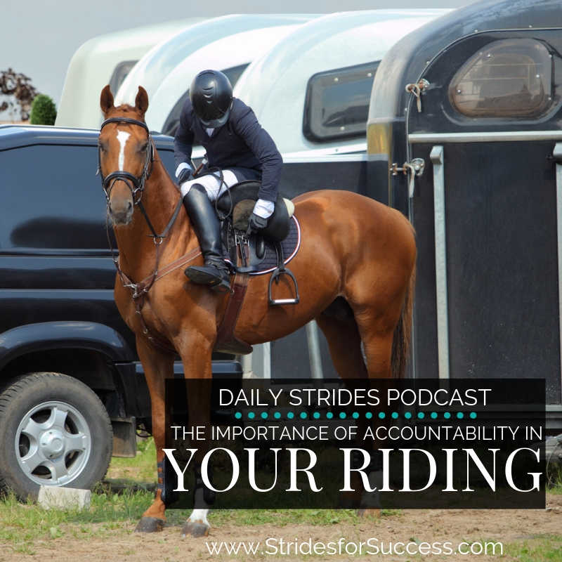 The Importance of Accountability in Your Riding