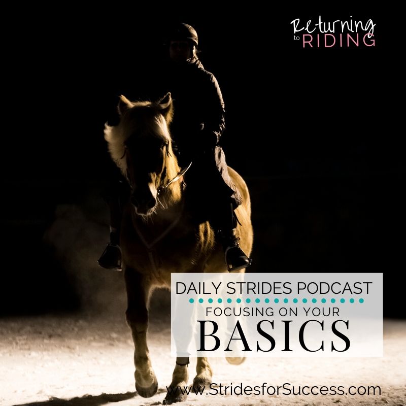 Returning to Riding - Focusing on the Basics