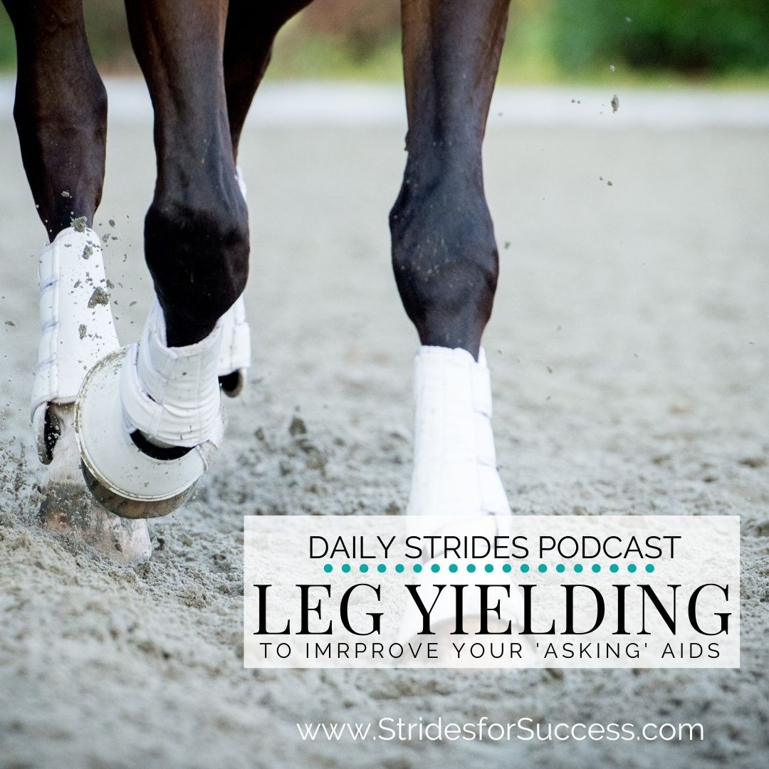 Leg Yielding to Refine Your Asking Aids in the Saddle