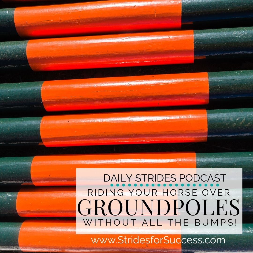 Fixing Your Position for Less ‘Bump’ When Riding Over Groundpoles