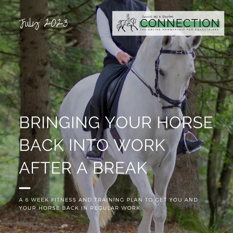 Building Your Horses Fitness - Connection; The Online Membership for Equestrians Training Alone without a Trainer or Coach